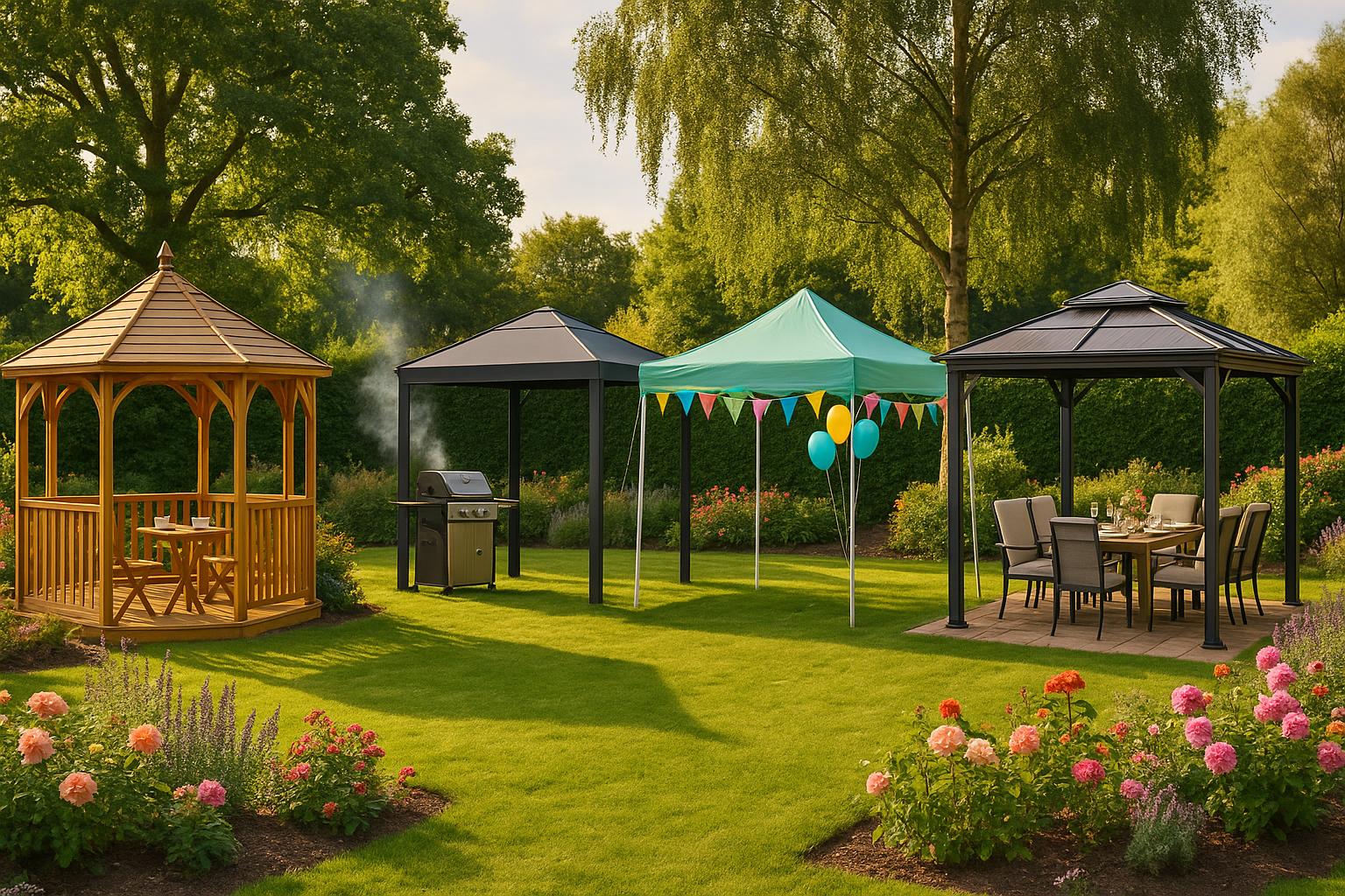 How Much Does a Garden Gazebo Cost? – Gradwell Group Building Products