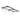 Aquila 2m x 0.9m Door Canopy - Grey Aluminium Frame & Clear Acryl