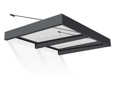 Sophia XL Door Canopy - Aluminium Frame with Panels