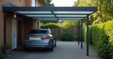 types of aluminium carports