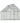 Balance 8' x 8' Greenhouse - Silver Aluminium Frame & Hybrid Polycarbonate Panels