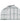 Bella 8' x 8' Greenhouse - Silver Aluminium Frame & Twin Polycarbonate Panels