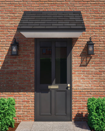 Hull door canopy