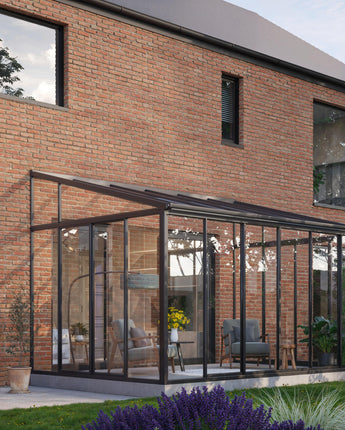 Sanremo Lean to Conservatory - Aluminium Frames with Polycarbonate
