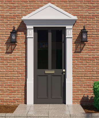 Door surround and apex canopy