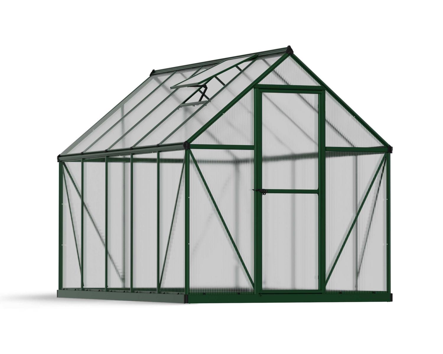 Mythos Greenhouse - Aluminium Frame & Twinwall Polycarbonate Panels