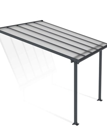 Olympia Patio Cover - Aluminium Frame & Clear Polycarbonate