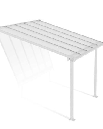 Olympia Patio Cover - Aluminium Frame & Clear Polycarbonate